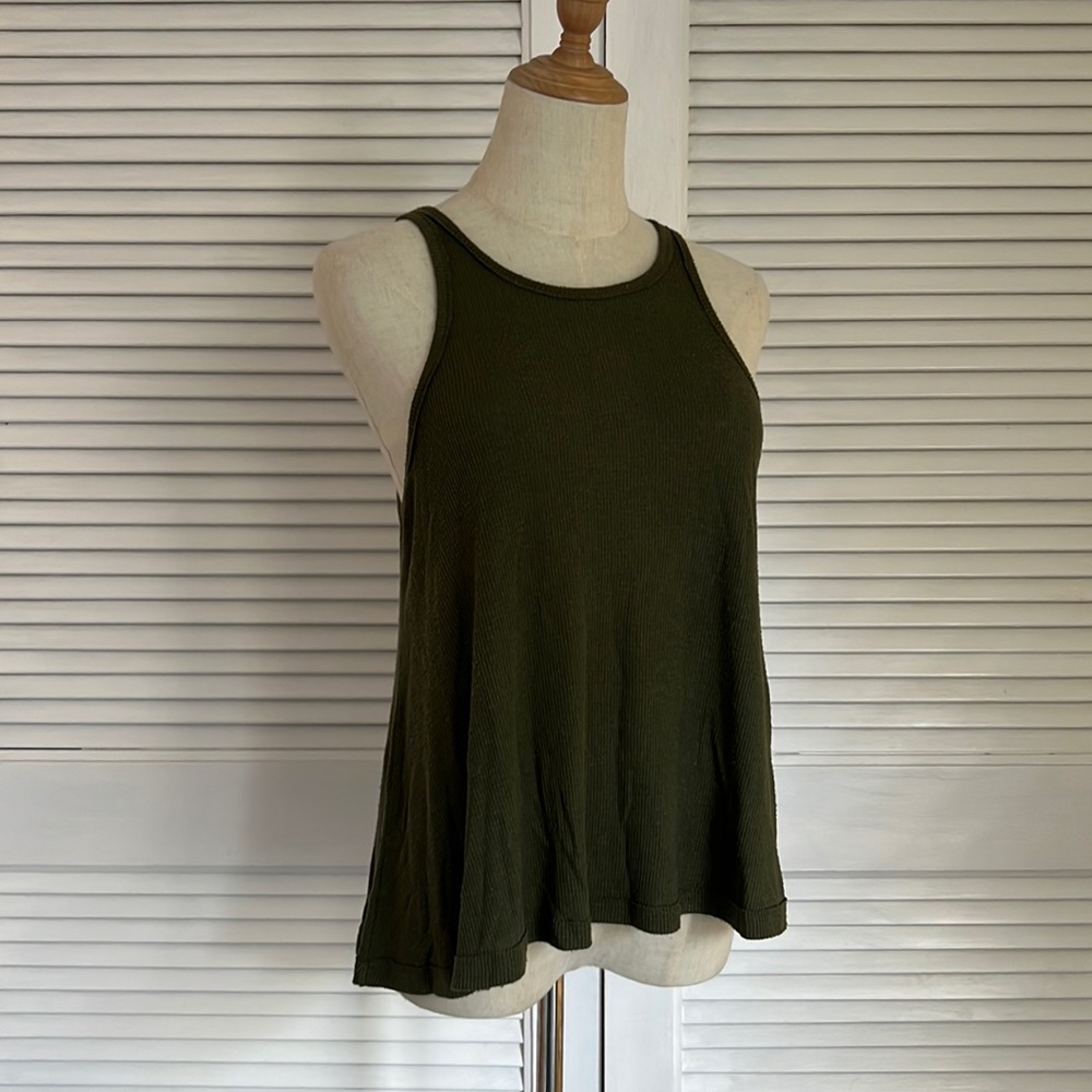 FREE PEOPLE | Green Tank